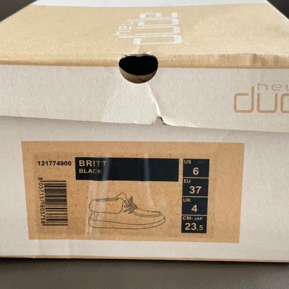 HEYDUDE Women's Britt Canvas Faux-Fur Trim Lace-Up Cold Weather Booties - Picture 9 of 9